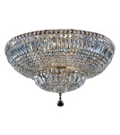 Ceiling lamps with crystals - Maytoni Basfor 16xE14 60W chandelier DIA100-CL-16-G antique gold. - product 1
