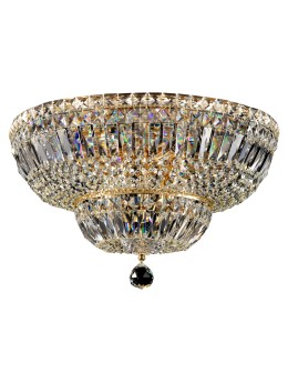 Maytoni Basfor 12xE14 60W żyrandol DIA100-CL-12-G złoty antyczny