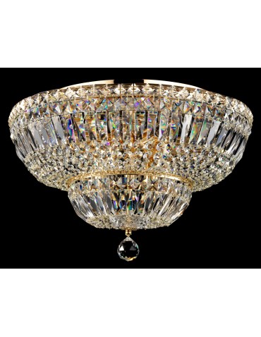 Maytoni Basfor 12xE14 60W żyrandol DIA100-CL-12-G złoty antyczny - produkt 2