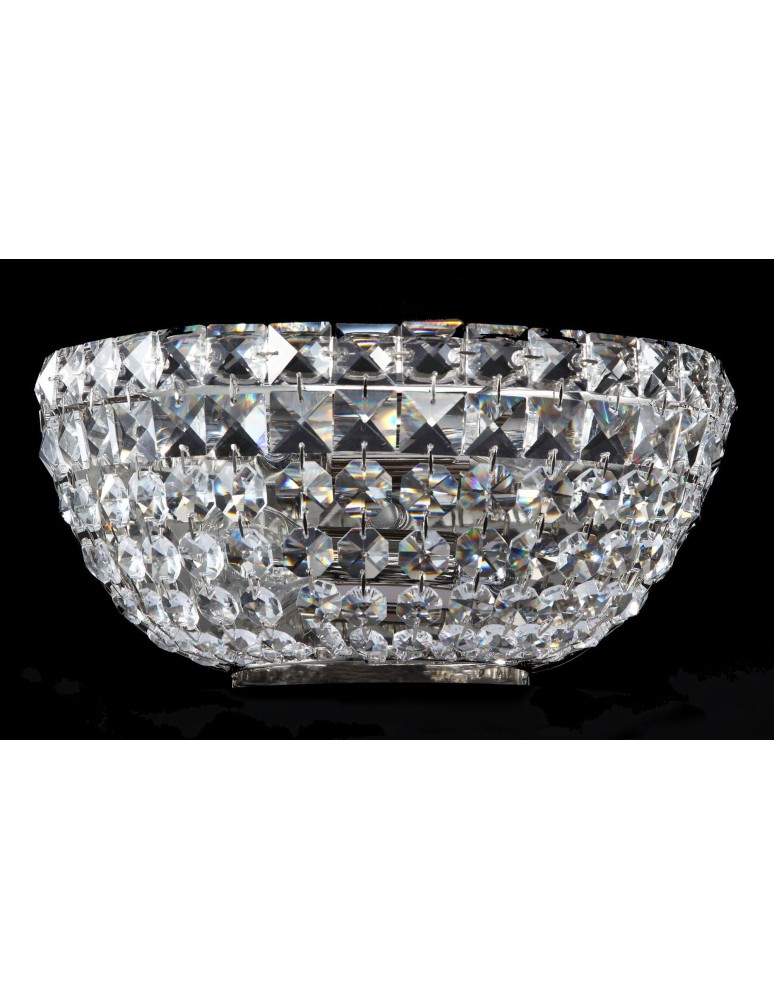 Glamour wall lamps - Maytoni Basfor 2xE14 60W wall lamp DIA100-WL-02-N antique nickel - product kolory-swiatla.pl 2