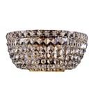 Glamour wall lamps - Maytoni Basfor 2xE14 60W wall lamp DIA100-WL-02-G antique gold - product 1