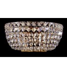 Glamour wall lamps - Maytoni Basfor 2xE14 60W wall lamp DIA100-WL-02-G antique gold - product 2