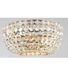 Glamour wall lamps - Maytoni Basfor 2xE14 60W wall lamp DIA100-WL-02-G antique gold - product 3