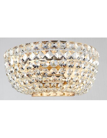Maytoni Basfor 2xE14 60W kinkiet DIA100-WL-02-G złoty antyczny