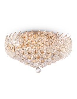 Maytoni Karolina 9xE14 40W żyrandol DIA120-09-G złoty