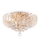 Ceiling lamps with crystals - Maytoni Karolina 6xE14 40W chandelier DIA120-06-G gold - product 1