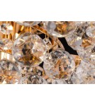 Ceiling lamps with crystals - Maytoni Karolina 6xE14 40W chandelier DIA120-06-G gold - product 4
