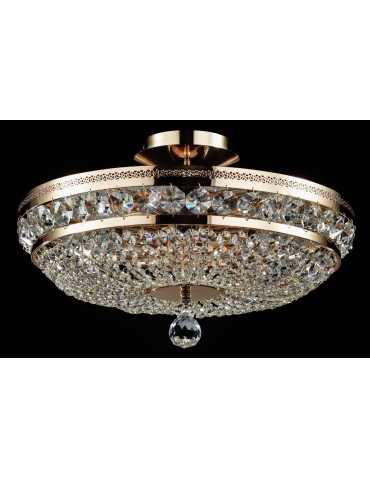 Maytoni Ottilia 6xE14 60W żyrandol DIA700-CL-06-G złoty - produkt 2