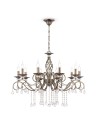 Maytoni Grace 10xE14 60W chandelier RC247-PL-10-R brass