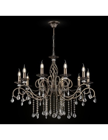 Maytoni Grace 10xE14 60W żyrandol RC247-PL-10-R mosiądz - produkt 2