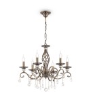 Chandelier chandeliers - Maytoni Grace 6xE14 60W chandelier RC247-PL-06-R brass - product 1