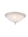 Maytoni Pascal 3xE27 40W ceiling light C908-CL-03-W white and gold