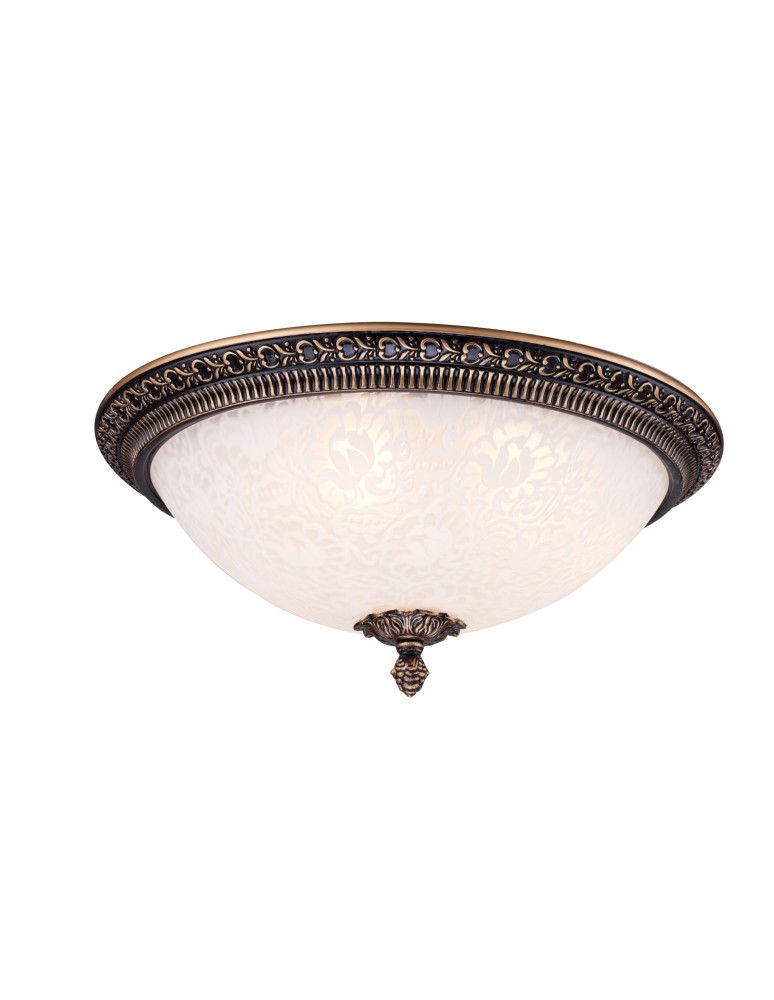 Ceiling lamps - Maytoni Pascal 3xE27 40W ceiling light C908-CL-03-R antique bronze - product kolory-swiatla.pl 1