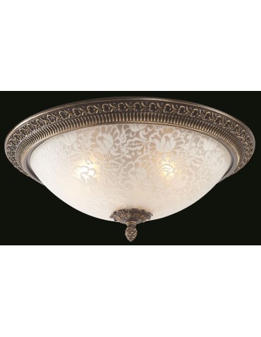 Maytoni Pascal 3xE27 40W sufitowa C908-CL-03-R brąz antyczny - produkt 2