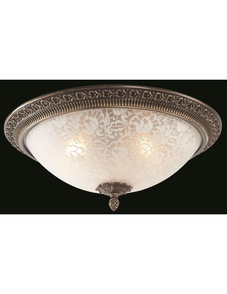 Ceiling lamps - Maytoni Pascal 3xE27 40W ceiling light C908-CL-03-R antique bronze - product kolory-swiatla.pl 2