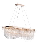 Pendant lamps - Maytoni Toils 7xE14 60W chandelier DIA600-07-G gold - product 1