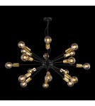 Pendant lamps - Maytoni Jackson 18xE27 7W pendant T546PL-18B black - product 2