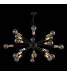 Pendant lamps - Maytoni Jackson 18xE27 7W pendant T546PL-18B black - product 4
