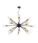 Pendant lamps - Maytoni Jackson 18xE27 7W pendant T546PL-18B black - product 5