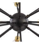 Pendant lamps - Maytoni Jackson 18xE27 7W pendant T546PL-18B black - product 6