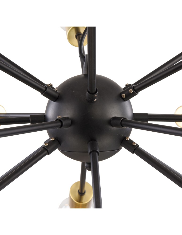 Pendant lamps - Maytoni Jackson 18xE27 7W pendant T546PL-18B black - product kolory-swiatla.pl 6