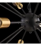 Pendant lamps - Maytoni Jackson 18xE27 7W pendant T546PL-18B black - product 7