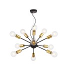 Pendant lamps - Maytoni Jackson 12xE27 7W pendant T546PL-12B black - product 1