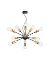 Maytoni Jackson 12xE27 7W pendant T546PL-12B black