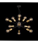 Pendant lamps - Maytoni Jackson 12xE27 7W pendant T546PL-12B black - product 2