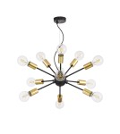 Pendant lamps - Maytoni Jackson 12xE27 7W pendant T546PL-12B black - product 4