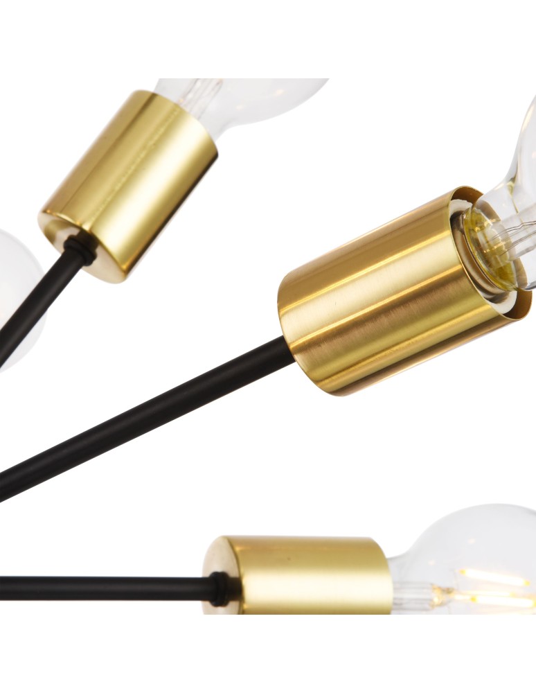 Pendant lamps - Maytoni Jackson 12xE27 7W pendant T546PL-12B black - product kolory-swiatla.pl 5