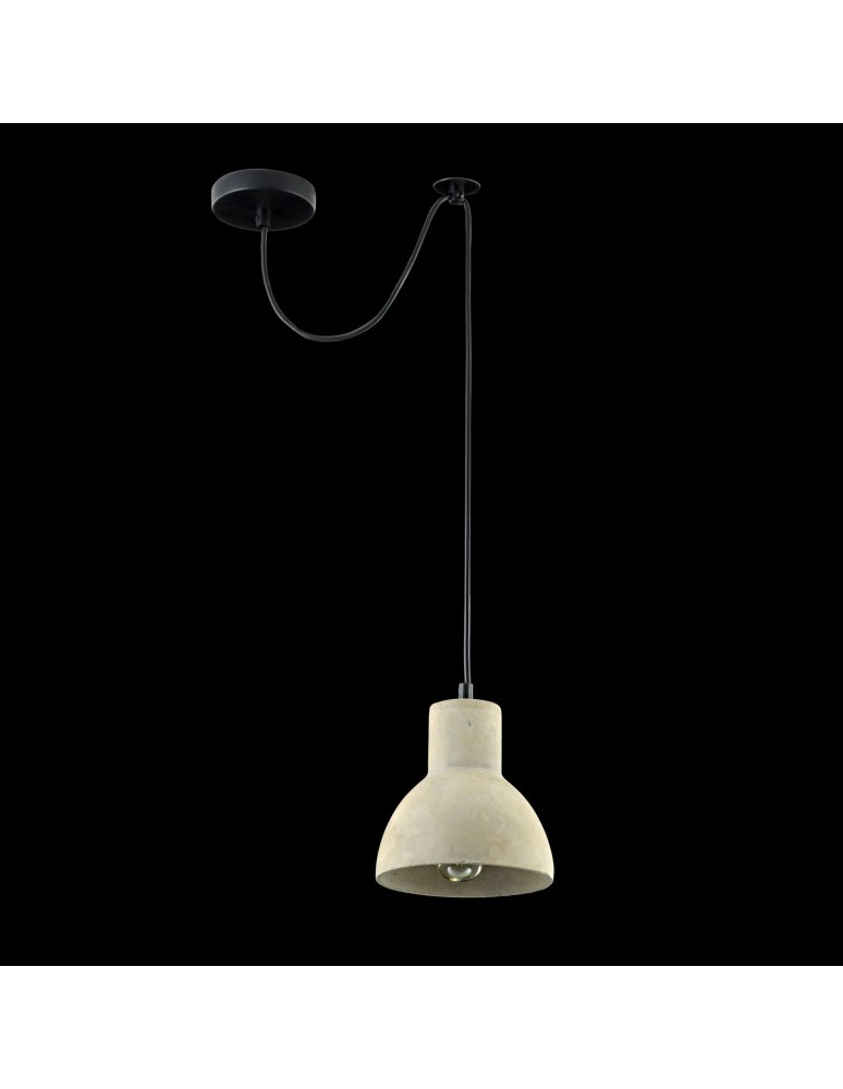 Pendant lamps - Maytoni Broni 1xE27 60W pendant T434-PL-01-GR black - product kolory-swiatla.pl 3