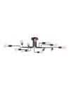 Maytoni Gilbert 12xE27 60W ceiling light T532CL-12B black