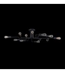 Loft ceiling lamps - industrial - Maytoni Gilbert 12xE27 60W ceiling light T532CL-12B black - product 3