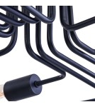 Loft ceiling lamps - industrial - Maytoni Gilbert 12xE27 60W ceiling light T532CL-12B black - product 5