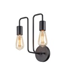 Wall lamps - Maytoni Gilbert 2xE27 60W wall lamp T532WL-02B black - product 1
