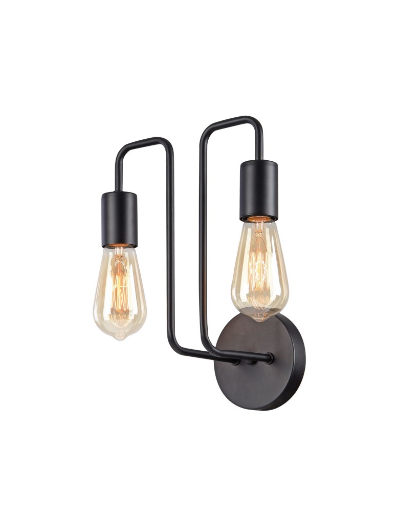 Wall lamps - Maytoni Gilbert 2xE27 60W wall lamp T532WL-02B black - product kolory-swiatla.pl 1