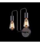 Wall lamps - Maytoni Gilbert 2xE27 60W wall lamp T532WL-02B black - product 2