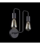 Wall lamps - Maytoni Gilbert 2xE27 60W wall lamp T532WL-02B black - product 3