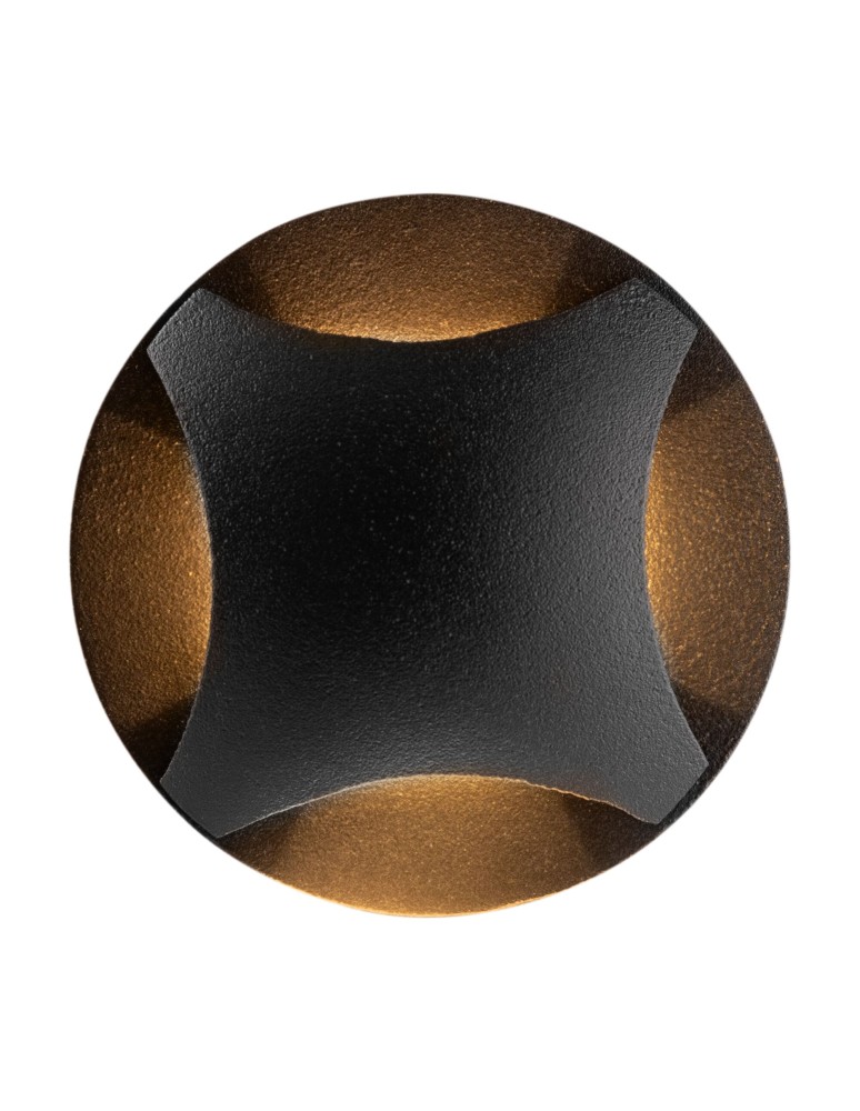 Overhead and ground lights - Maytoni Biscotti LED Downlight 3W 3000K 60lm Black O036-L3B3K. - product kolory-swiatla.pl 3