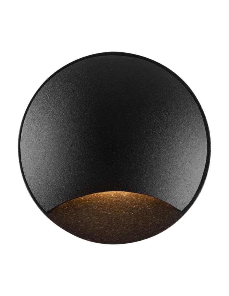 Overhead and ground lights - Maytoni Biscotti LED Downlight 3W 3000K 30lm Black O035-L3B3K. - product kolory-swiatla.pl 2