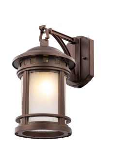 Maytoni Salamanca Ścienna E27+E14 1x60+30W Brązowy O031WL-01BR