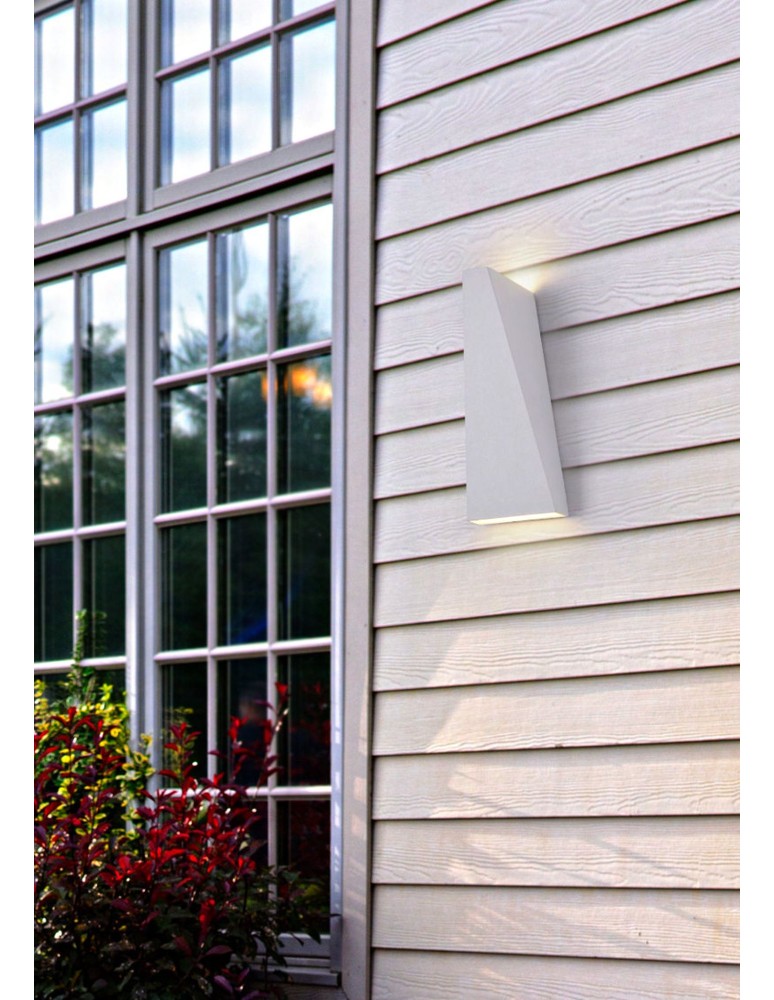 Outdoor wall lamps - Maytoni Times Square LED 6W 3200K 100lm wall lamp O580WL-L6W white. - product kolory-swiatla.pl 3