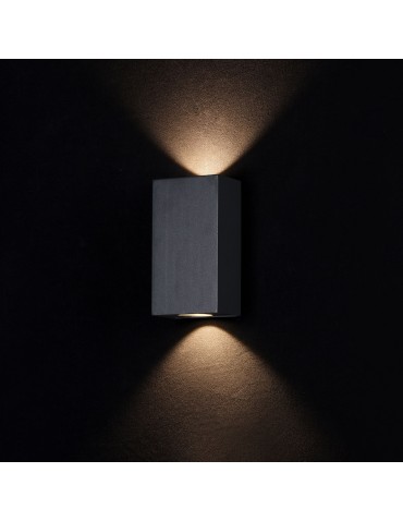 Maytoni Times Square LED 6W 3000K 480lm kinkiet O581WL-L6B czarny - produkt 2