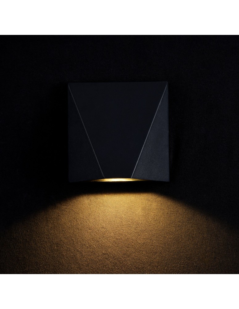 Outdoor wall lamps - Maytoni Beekman LED 6W 3000K 540lm wall lamp O577WL-L5B black. - product kolory-swiatla.pl 2