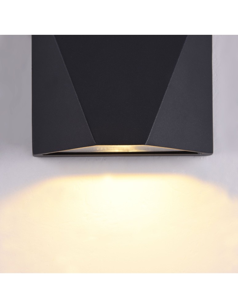 Outdoor wall lamps - Maytoni Beekman LED 6W 3000K 540lm wall lamp O577WL-L5B black. - product kolory-swiatla.pl 5