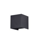 Outdoor wall lamps - Maytoni Fulton LED 6W 3000K 360lm wall lamp O572WL-L6B black. - product 1