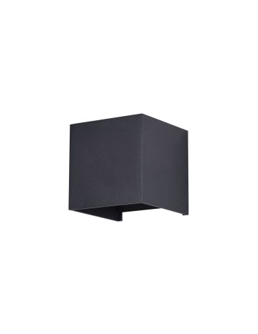 Maytoni Fulton LED 6W 3000K 360lm wall lamp O572WL-L6B black.