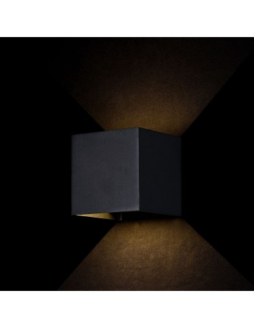 Maytoni Fulton LED 6W 3000K 360lm kinkiet O572WL-L6B czarny - produkt 2