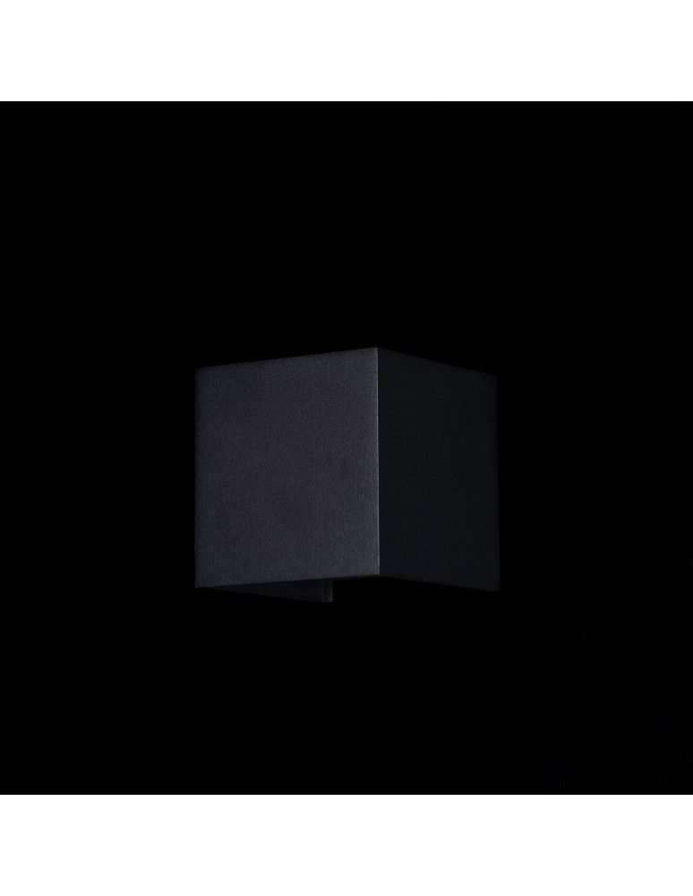 Outdoor wall lamps - Maytoni Fulton LED 6W 3000K 360lm wall lamp O572WL-L6B black. - product kolory-swiatla.pl 4